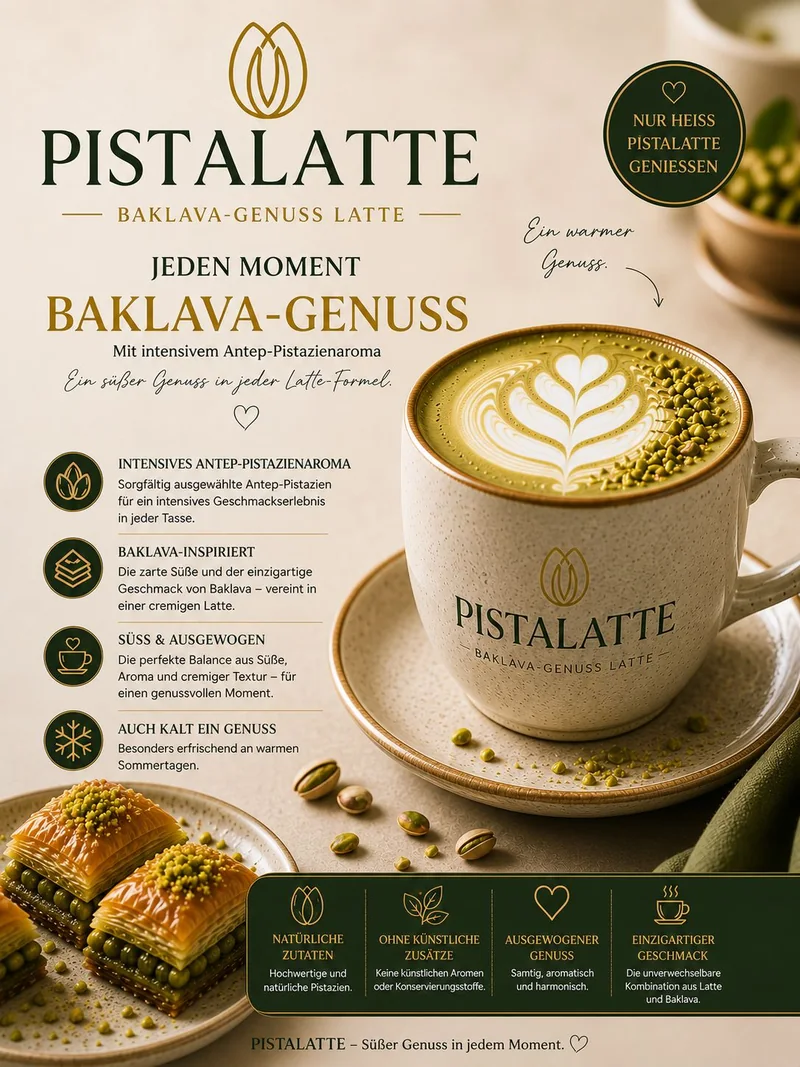 Eine besondere Signatur für das Kaffeeritual.