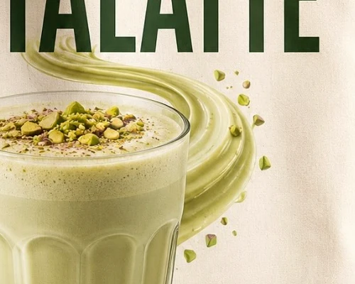 Pistalatte krema hareketi detayı